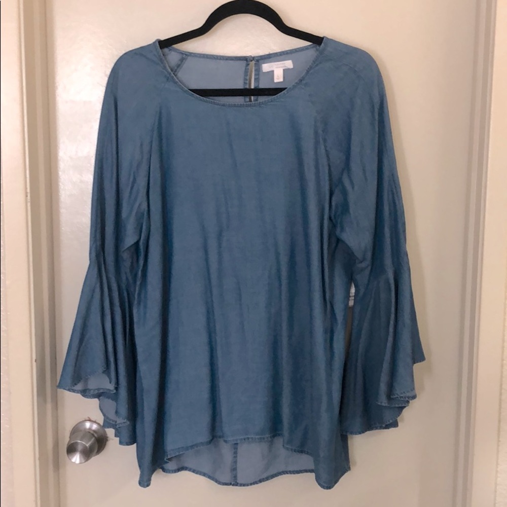 NWT LC Lauren Conrad for Kohls Bell sleeve blouse